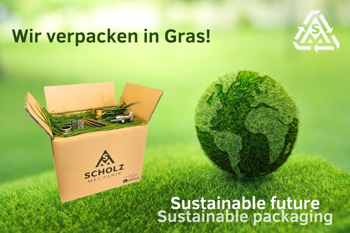 Wir verpacken in Gras - die neue nachhaltige Verpackung